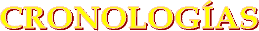 CRONOLOGIAS